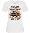 Жіноча футболка Rider live to ride Білий фото