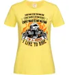 Жіноча футболка Rider live to ride Лимонний фото