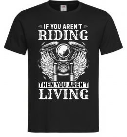 Мужская футболка Riding is living