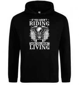 Чоловіча толстовка (худі) Riding is living