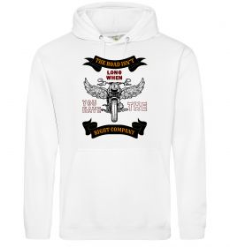 Чоловіча толстовка (худі) Right company of bikers
