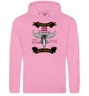 Женская толстовка (худи) Right company of bikers Розовый фото