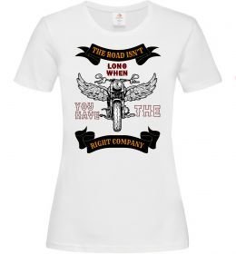 Жіноча футболка Right company of bikers Жіноча футболка Right company of bikers