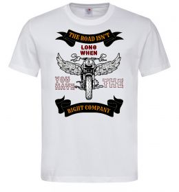 Мужская футболка Right company of bikers Мужская футболка Right company of bikers