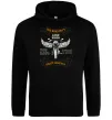 Женская толстовка (худи) Right company of bikers Черный фото