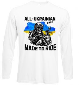 Лонгслив Ukrainian biker