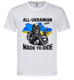 Мужская футболка Ukrainian biker