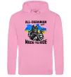 Жіноча толстовка (худі) Ukrainian biker Рожевий фото