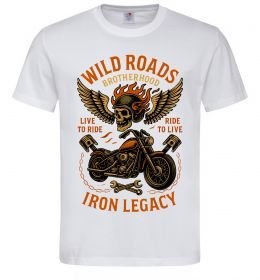 Мужская футболка Wild roads