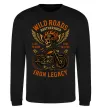 Світшот Wild roads Чорний фото
