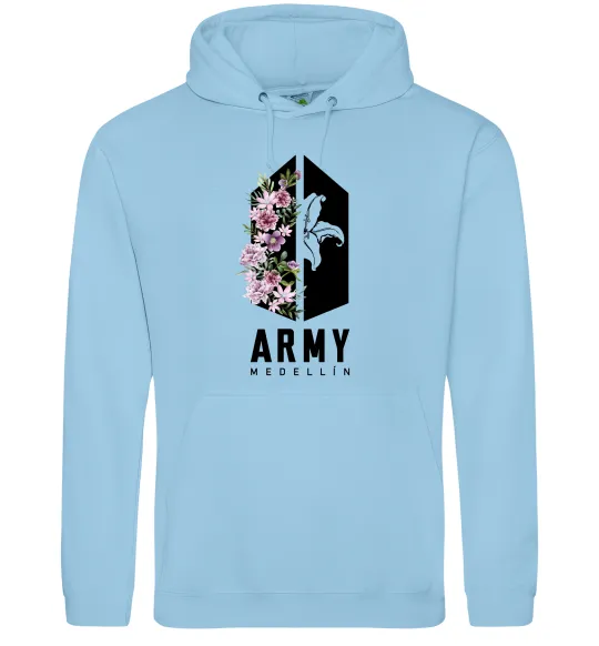 Жіноча толстовка (худі) Army Medellin Блакитний фото