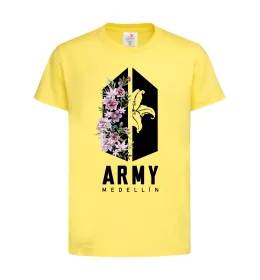 Дитяча футболка Army Medellin Лимонний фото