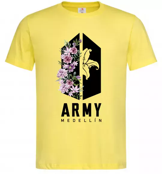 Мужская футболка Army Medellin Лимонный фото