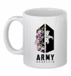Чашка керамическая Army Medellin Белый фото