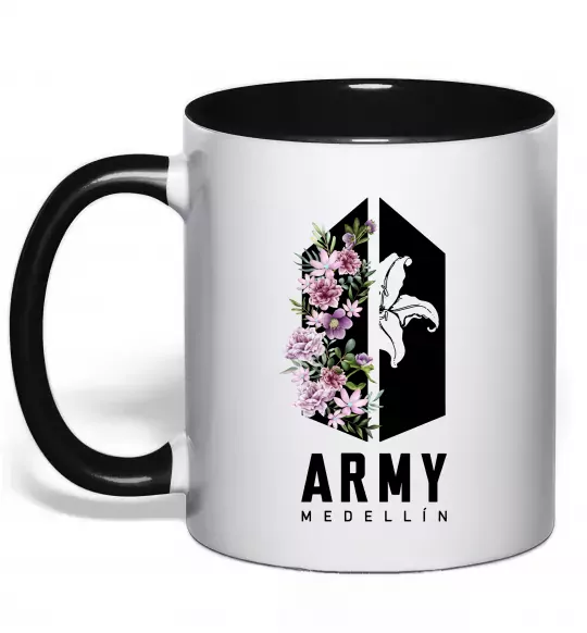 Чашка с цветной ручкой Army Medellin Черный фото