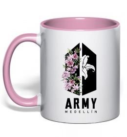 Чашка з кольоровою ручкою Army Medellin