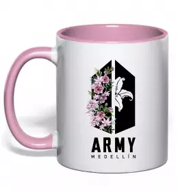 Чашка с цветной ручкой