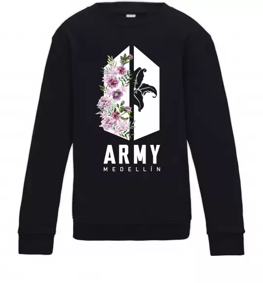 Детский Свитшот Army Medellin Черный фото