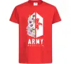 Дитяча футболка Army Medellin Червоний фото