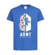 Дитяча футболка Army Medellin Яскраво-синій фото