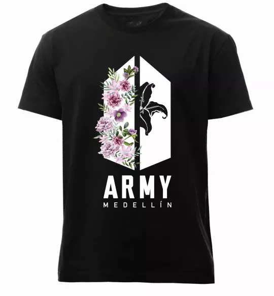 Мужская премиум футболка Army Medellin Черный фото