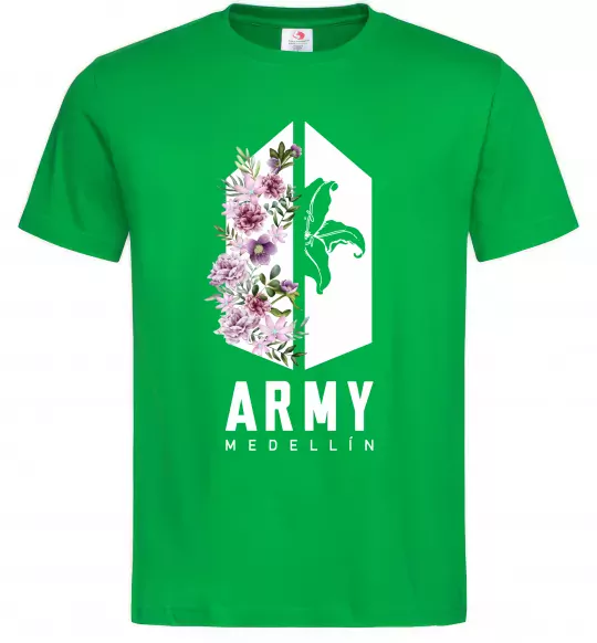 Мужская футболка Army Medellin Зеленый фото