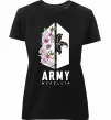 Жіноча преміум футболка Army Medellin Чорний фото