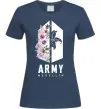 Жіноча футболка Army Medellin Темно-синій фото