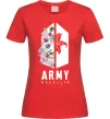 Жіноча футболка Army Medellin Червоний фото