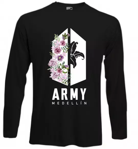 Лонгслив Army Medellin Черный фото