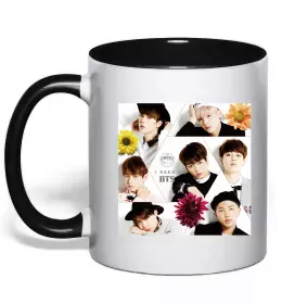 Чашка с цветной ручкой