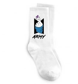 Шкарпетки BTS army heart