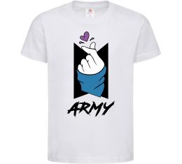 Детская футболка BTS army heart