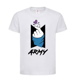 Детская футболка BTS army heart Детская футболка BTS army heart
