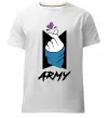 Чоловіча преміум футболка BTS army heart Білий фото