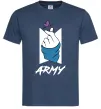 Чоловіча футболка BTS army heart Темно-синій фото