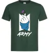 Чоловіча футболка BTS army heart Темно-зелений фото