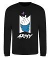 Свитшот BTS army heart Черный фото