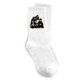 Носки BTS фото домальоване