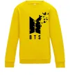 Детский Свитшот BTS метелики Солнечно желтый фото