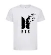 Дитяча футболка BTS метелики Білий фото