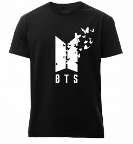 Чоловіча преміум футболка BTS метелики