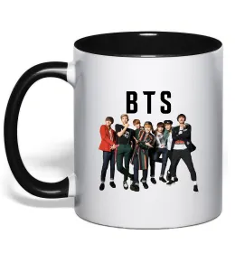 Чашка з кольоровою ручкою