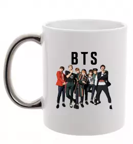 Чашка с цветной ручкой