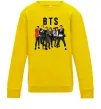 Детский Свитшот BTS фото та назва Солнечно желтый Детский Свитшот BTS фото та назва Солнечно желтый фото