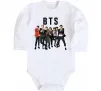 Детский боди BTS фото та назва Белый фото