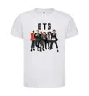 Дитяча футболка BTS фото та назва Білий фото