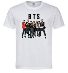 Мужская футболка BTS фото та назва