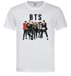 Мужская футболка BTS фото та назва Белый фото