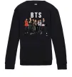 Детский Свитшот BTS фото та назва Черный Детский Свитшот BTS фото та назва Черный фото
